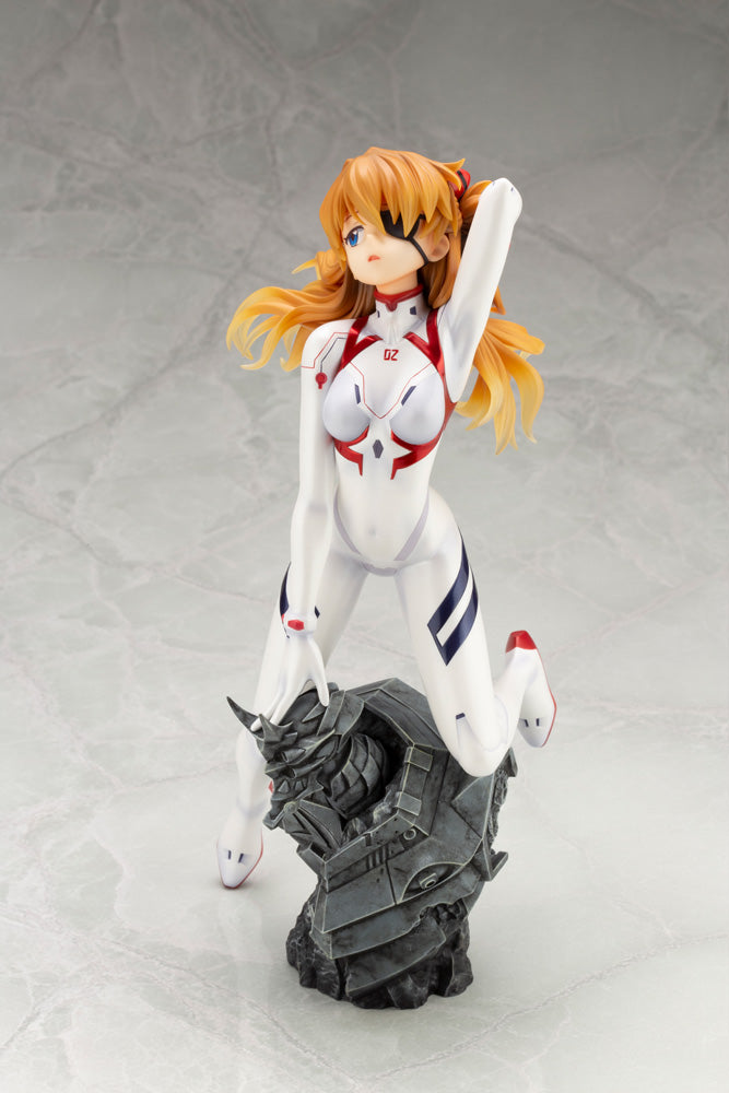 PRE-ORDER EVANGELION:3.0+1.0 THRICE UPON A TIME - Asuka Shikinami Langley: White Plugsuit ver. 1/6