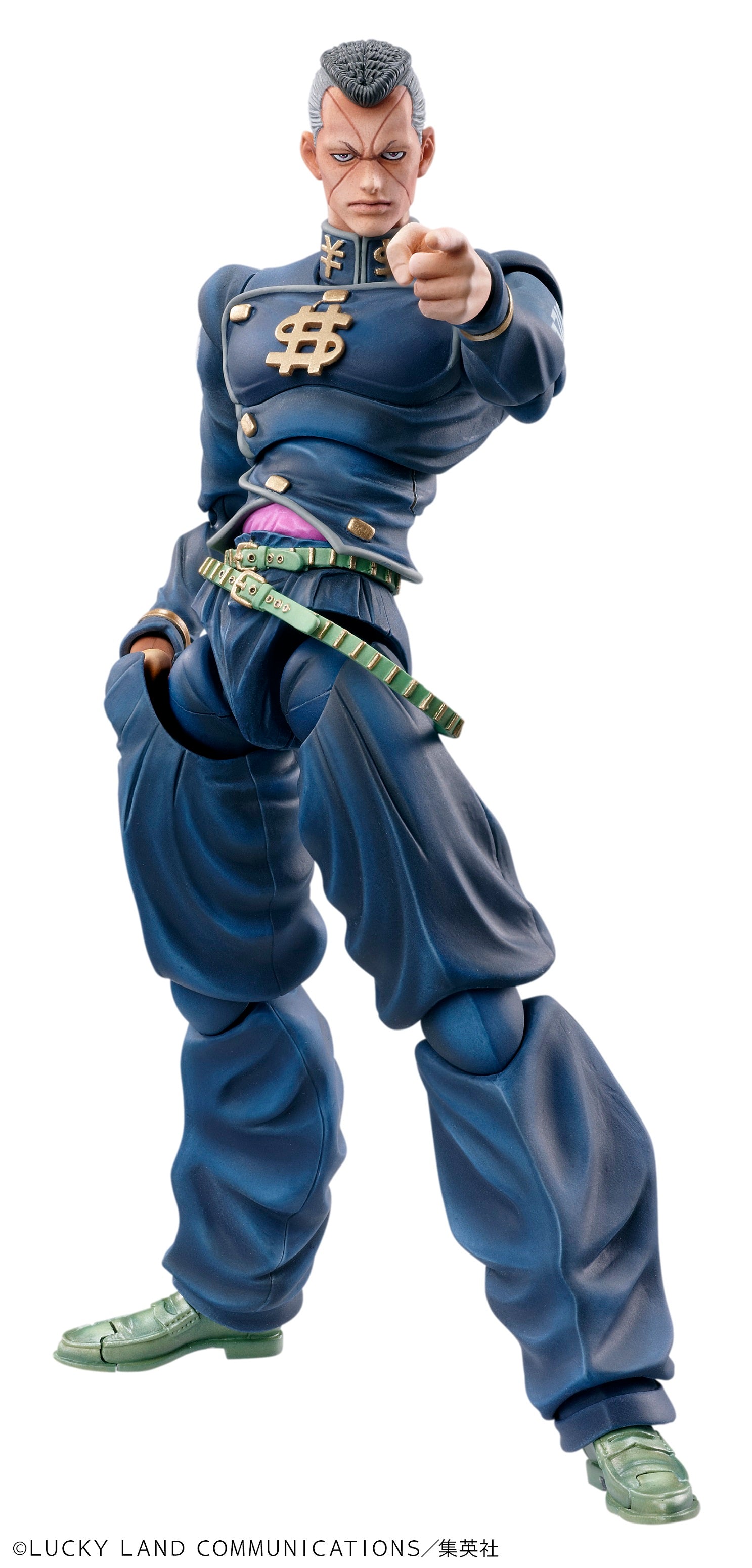 IN-STOCK Medicos Entertainment - Super Action Statue #22 - JoJo's Bizarre Adventure: Diamond is Unbreakable - Okuyasu Nijimura (2nd Release) [PH1]