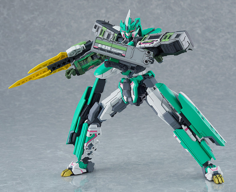 PRE-ORDER MODEROID - Shinkansen Henkei Robo Shinkalion Z - Shinklion Z E5 Hayabusa & Yamanote Set