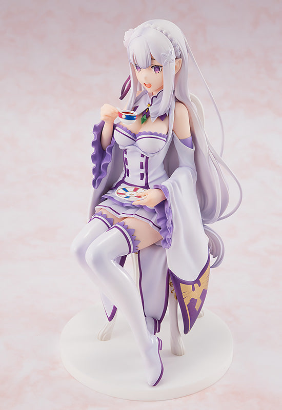 IN-STOCK Kadokawa - KDColle - Re:ZERO -Starting Life in Another World- - Emilia: Tea Party Ver. 1/7