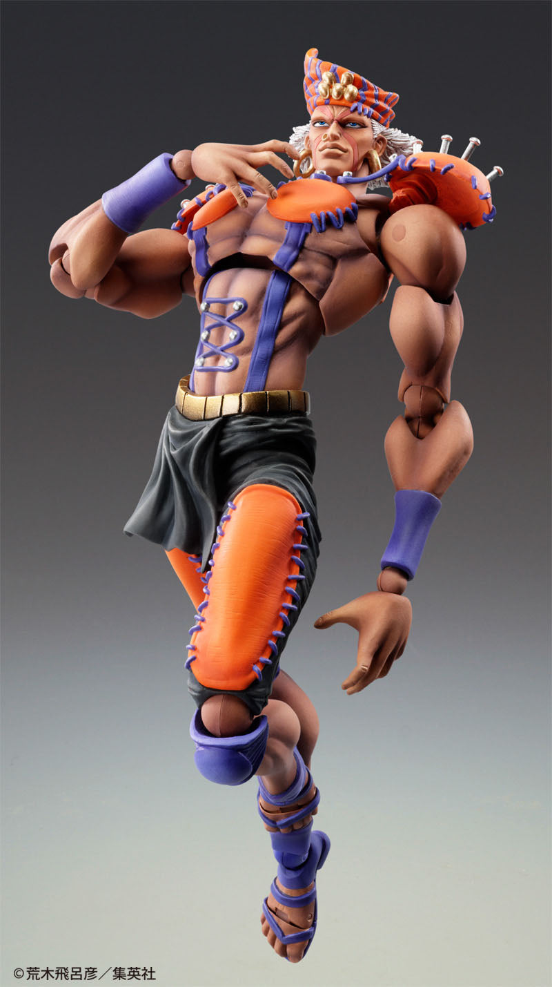 PRE-ORDER Super Action Statue #46 - Jojo's Bizarre Adventure: Battle Tendency - Esidisi [4th Release]