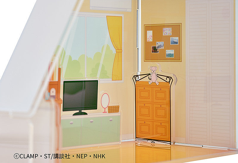 PRE-ORDER Cardcaptor Sakura: Clear Card Acrylic Diorama Background: Sakura's Bedroom