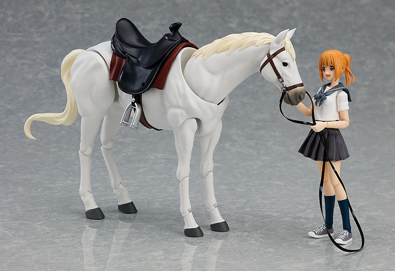 IN-STOCK Max Factory - figma 490b - Horse ver. 2 (White) [2nd Release]