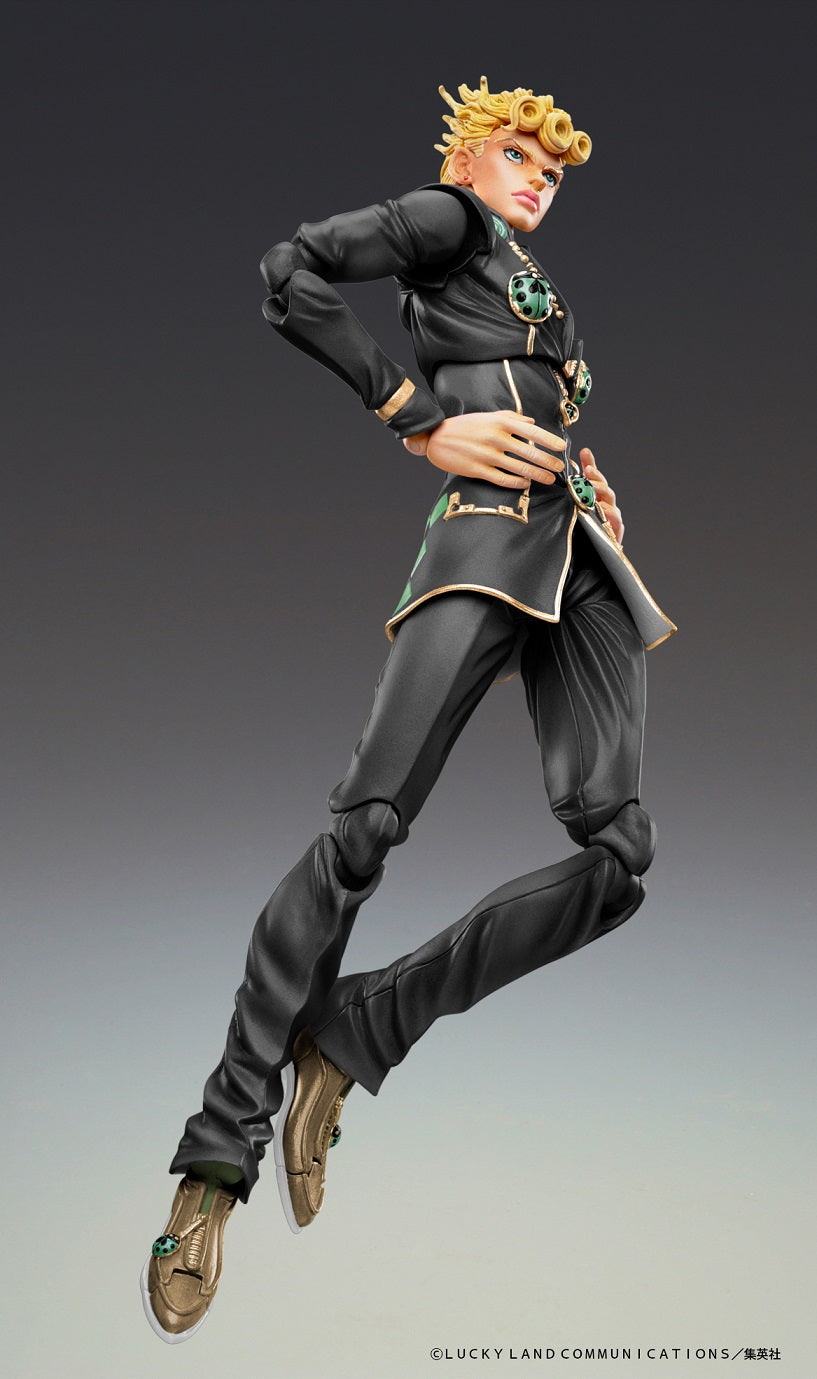 PRE-ORDER Super Action Statue - Jojo's Bizarre Adventure: Golden Wind - Giorno Giovanna: Black Ver. [2nd Release]