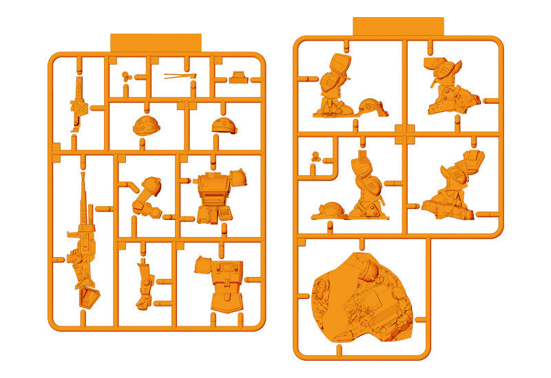 PRE-ORDER PLAMAX MF-60 minimum factory - Armored Trooper Votoms - Scopedog: Honoo no Sadame/Itsumo Anata Ga