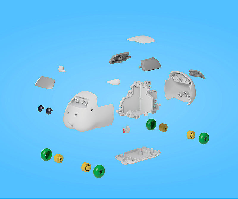 PRE-ORDER MODEROID - Pui Pui Molcar - Molcar Shiromo