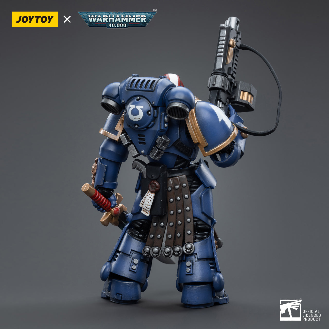 PRE-ORDER Warhammer 40K - Ultramarines - Intercessor Veteran Sergeant - Brother Aeontas 1/18