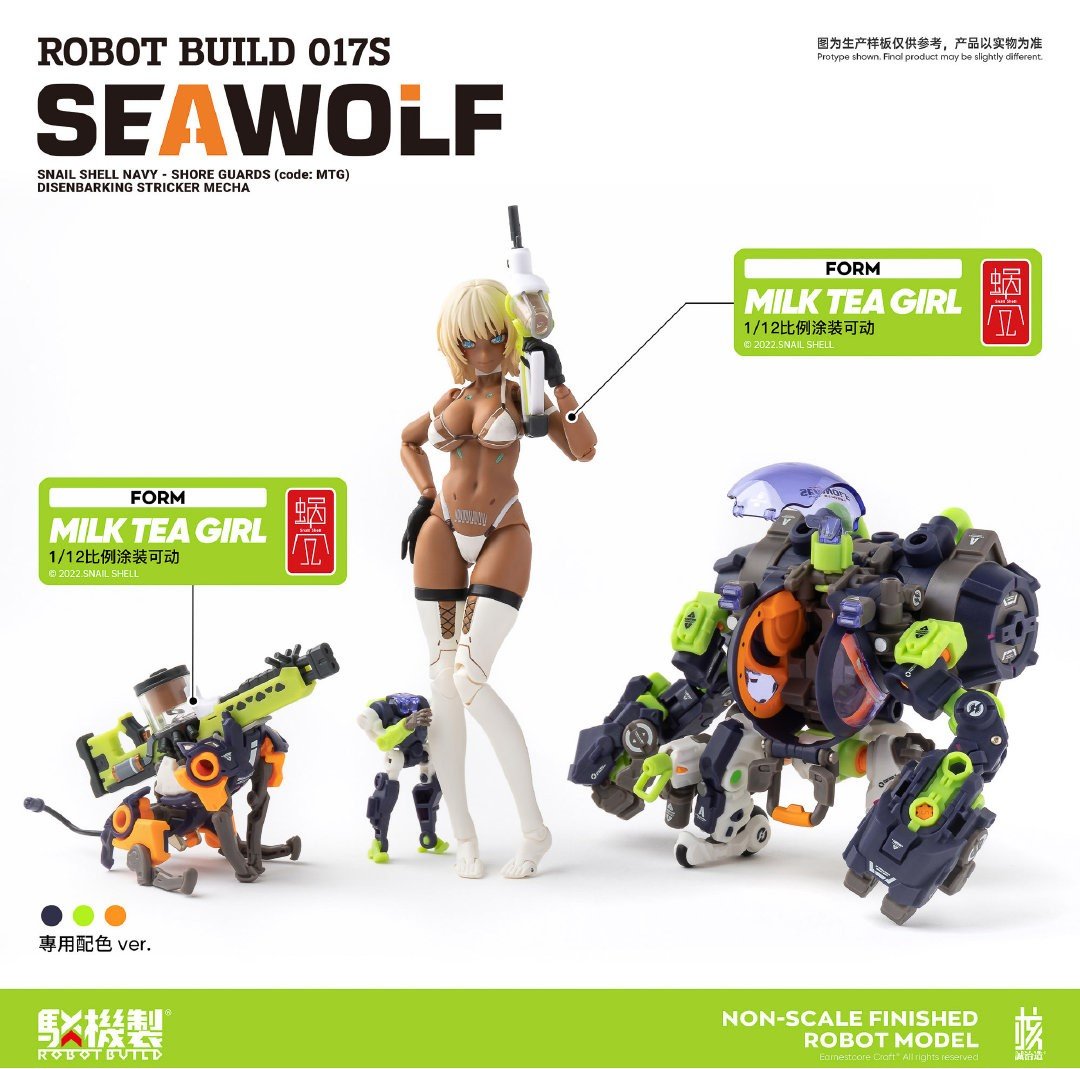 PRE-ORDER Robot Build 17S - Seawolf
