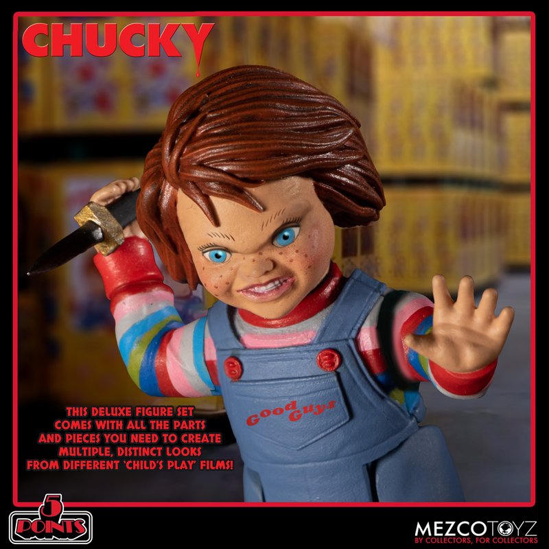 PRE-ORDER 5 Points - Chucky Deluxe Figure Set