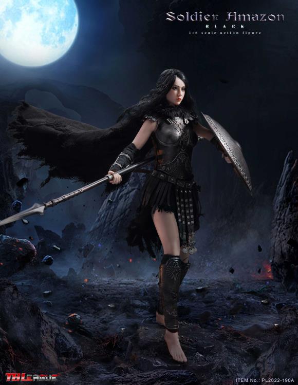 PRE-ORDER Soldier Amazon: Black 1/6