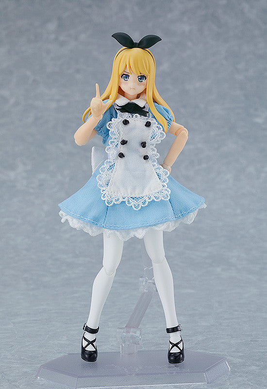 IN-STOCK Max Factory - figma 598 - figma Styles - Female Body (Alice) with Dress + Apron Outfit