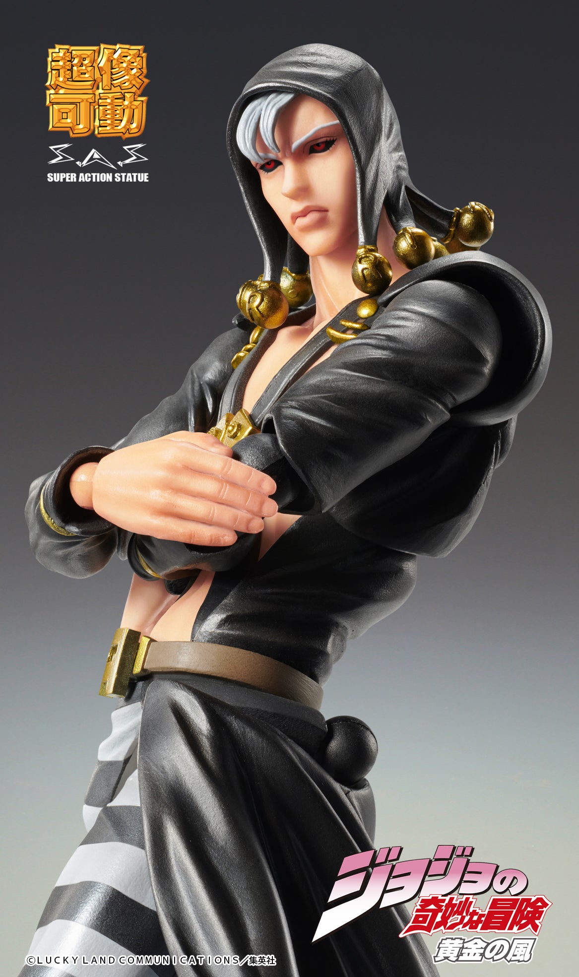 PRE-ORDER Super Action Statue - Jojo's Bizarre Adventure: Golden Wind - Risotto Nero [2nd Release]