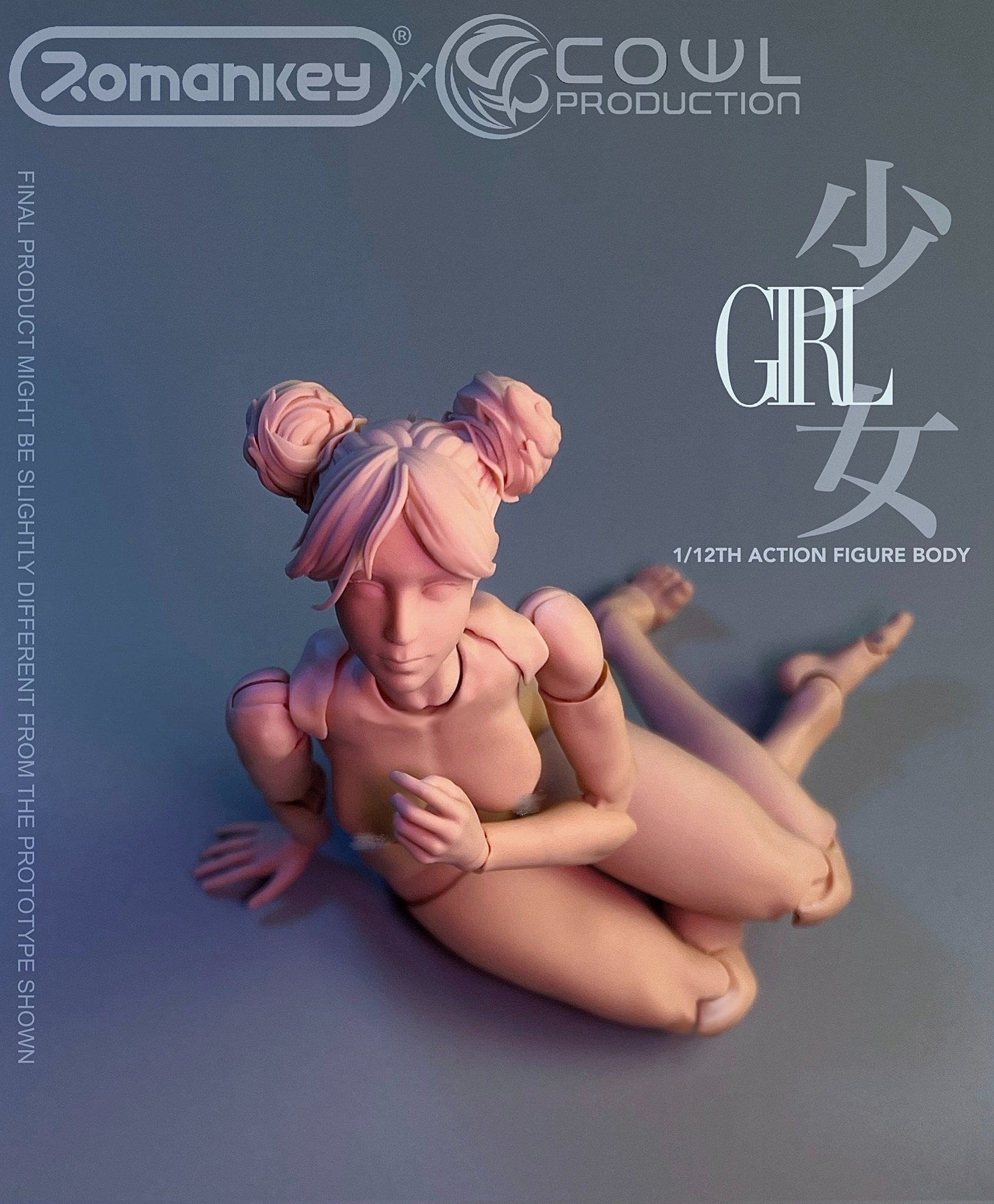 Romankey - Female Body: Pink 1/12