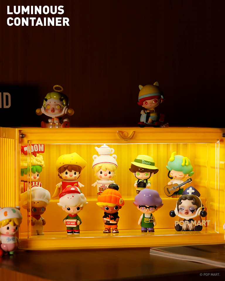 PRE-ORDER POP MART - Luminous Container - 04 Black