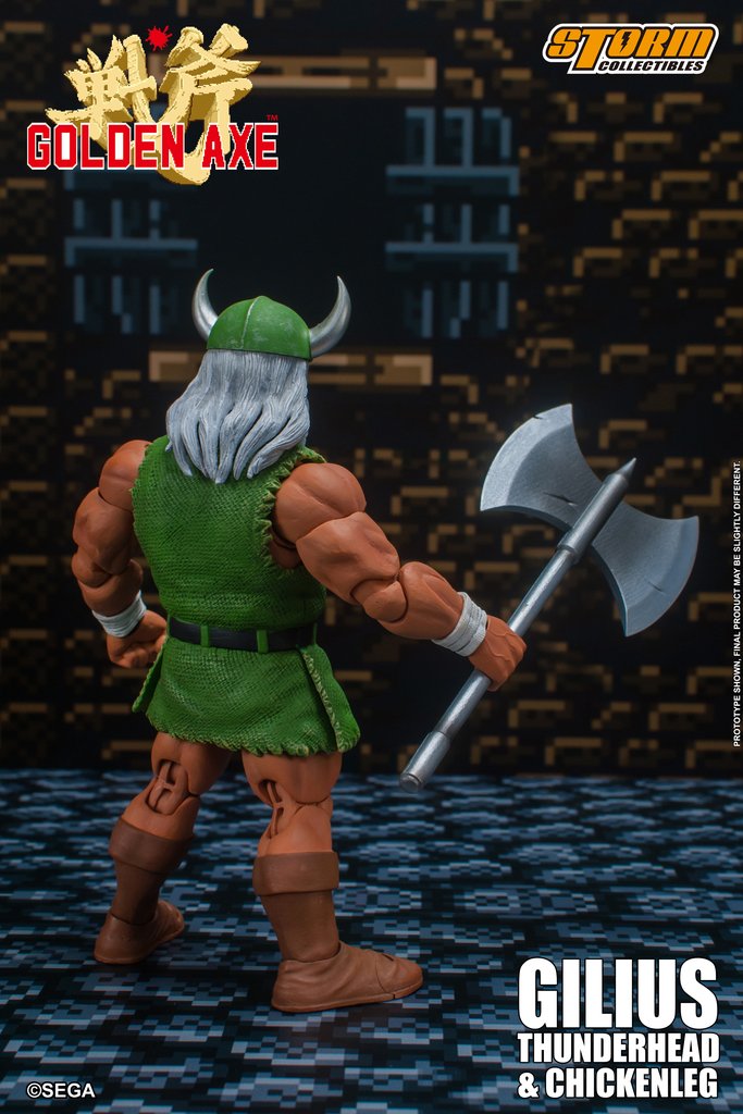PRE-ORDER Golden Axe - Gilius Thunderhead and Chicken Leg