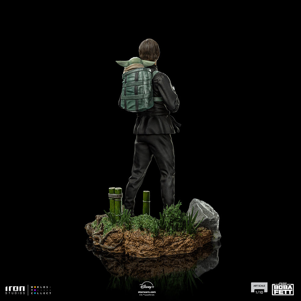 PRE-ORDER Star Wars: The Book of Boba Fett - Luke Skywalker and Grogu Training Version Art Scale 1/10