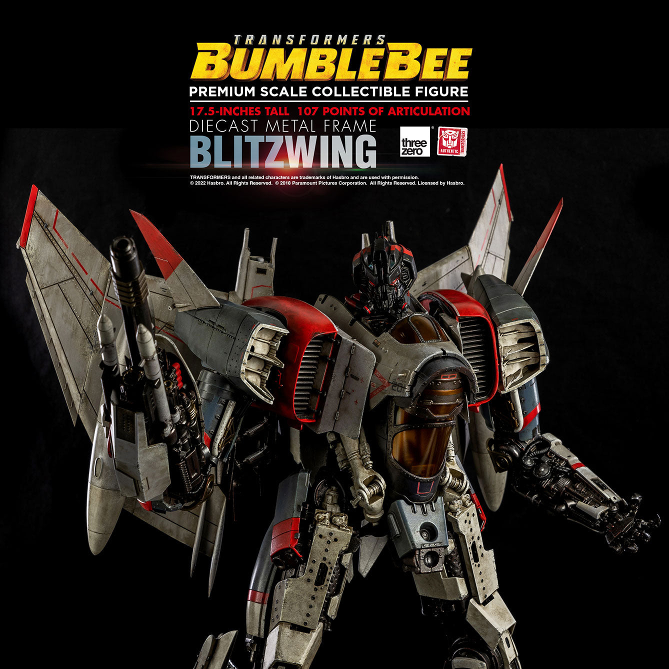 PRE-ORDER Transformers Bumblebee - Blitzwing [4th Quarter 2022 Release]