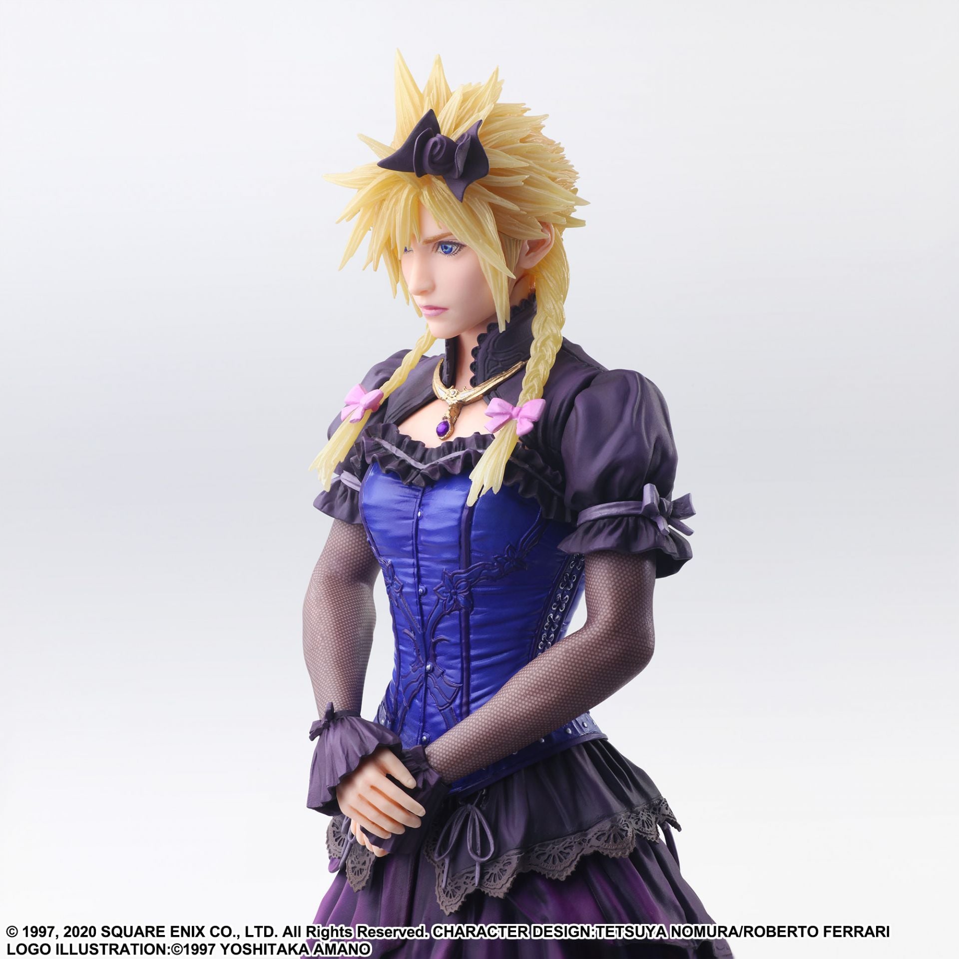 IN-STOCK Square Enix - STATIC ARTS - Final Fantasy VII Remake - Cloud Strife: Dress Ver.