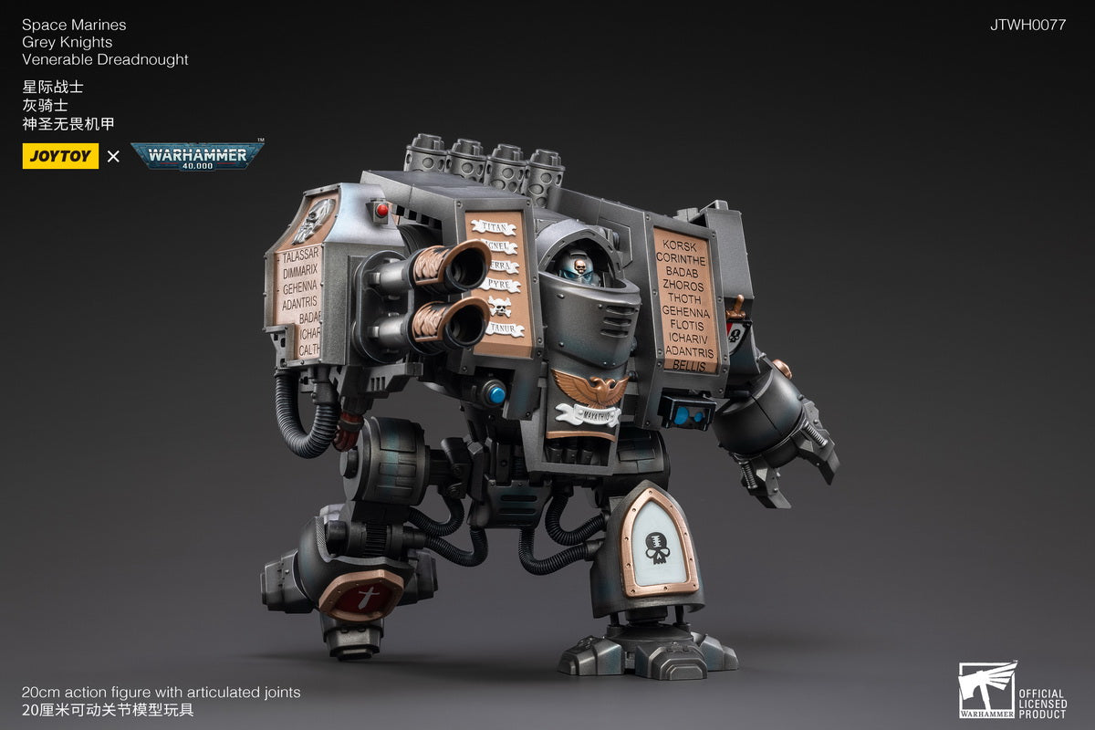 PRE-ORDER Warhammer 40k - Grey Knights - Venerable Dreadnought 1/18 [May 2023 Release]