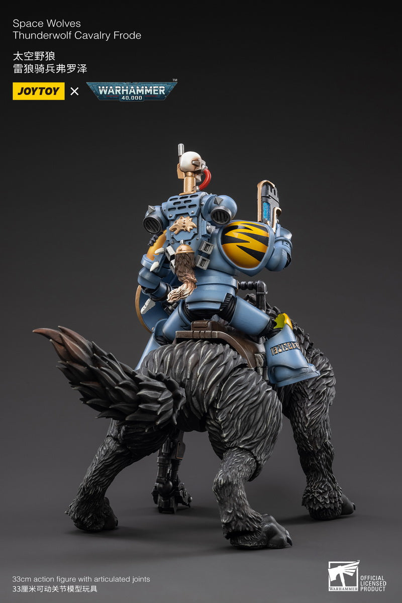 PRE-ORDER Warhammer 40k - Space Wolves - Thunderwolf Cavalry Frode 1/18 [May 2023 Release]