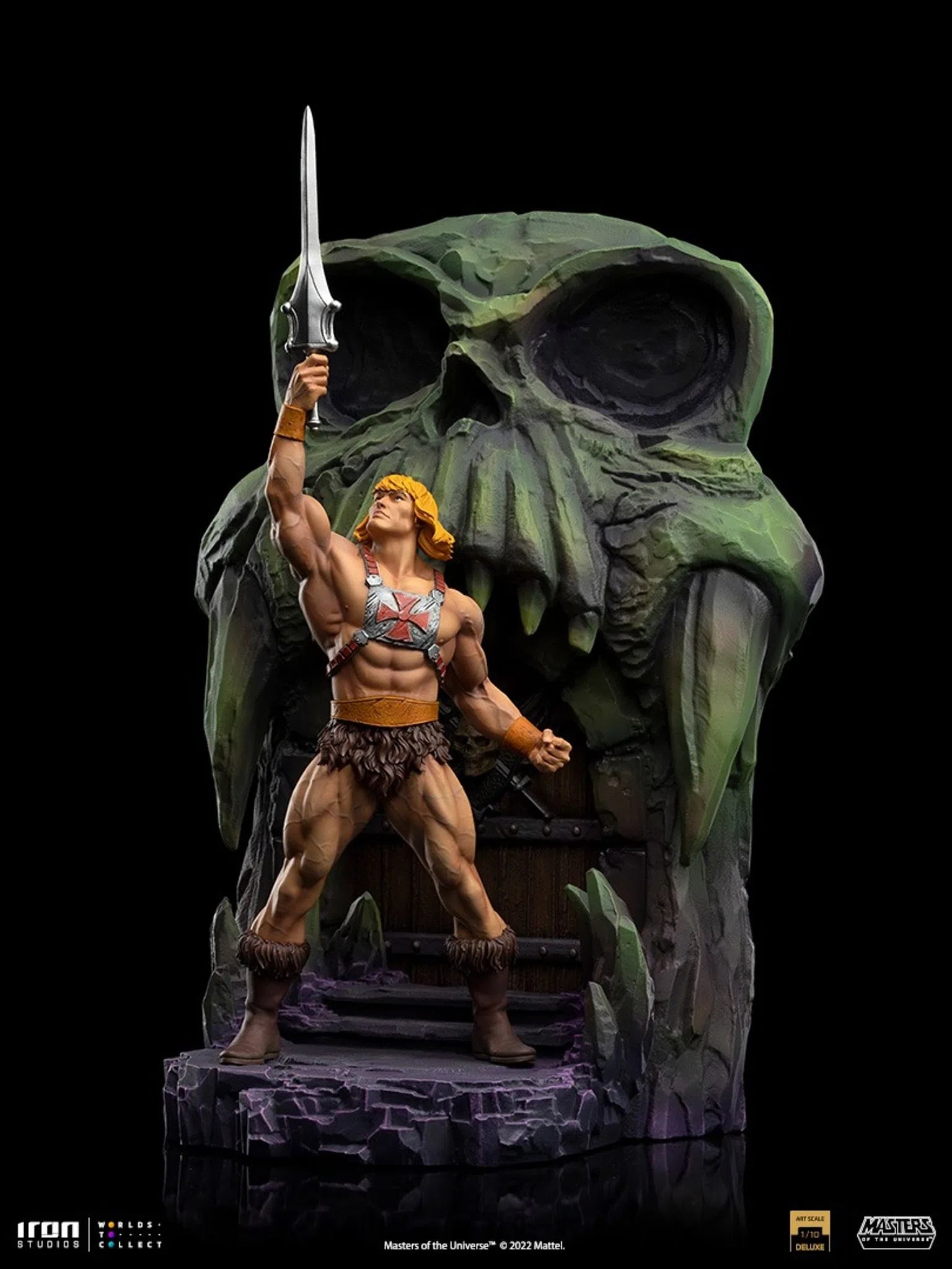 PRE-ORDER Masters of the Universe - He-Man Deluxe Art Scale 1/10