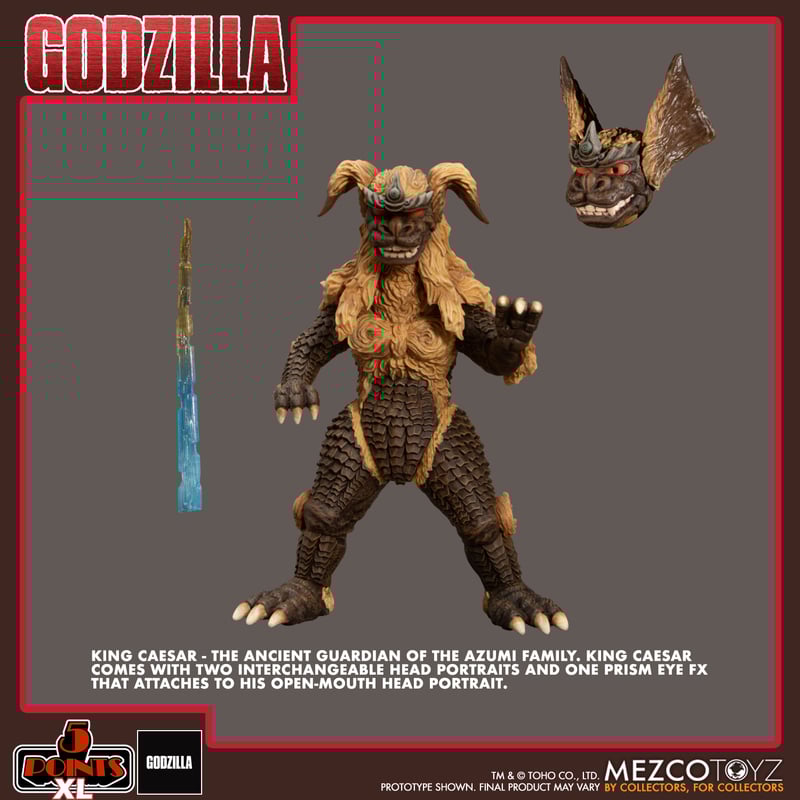 PRE-ORDER 5 Points XL - Godzilla vs Mechagodzilla (1974) Three Figure Boxed Set