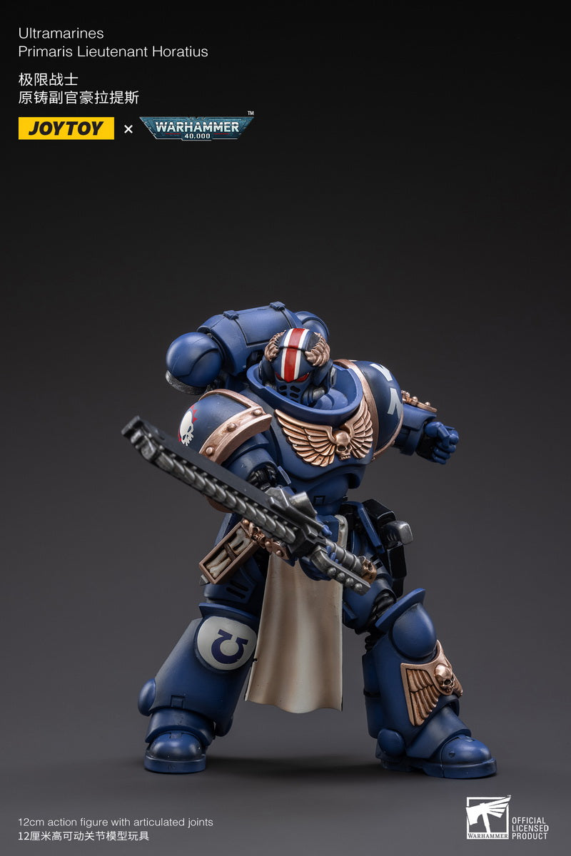 PRE-ORDER Warhammer 40k - Ultramarines - Primaris Lieutenant Horatius 1/18 [May 2023 Release]