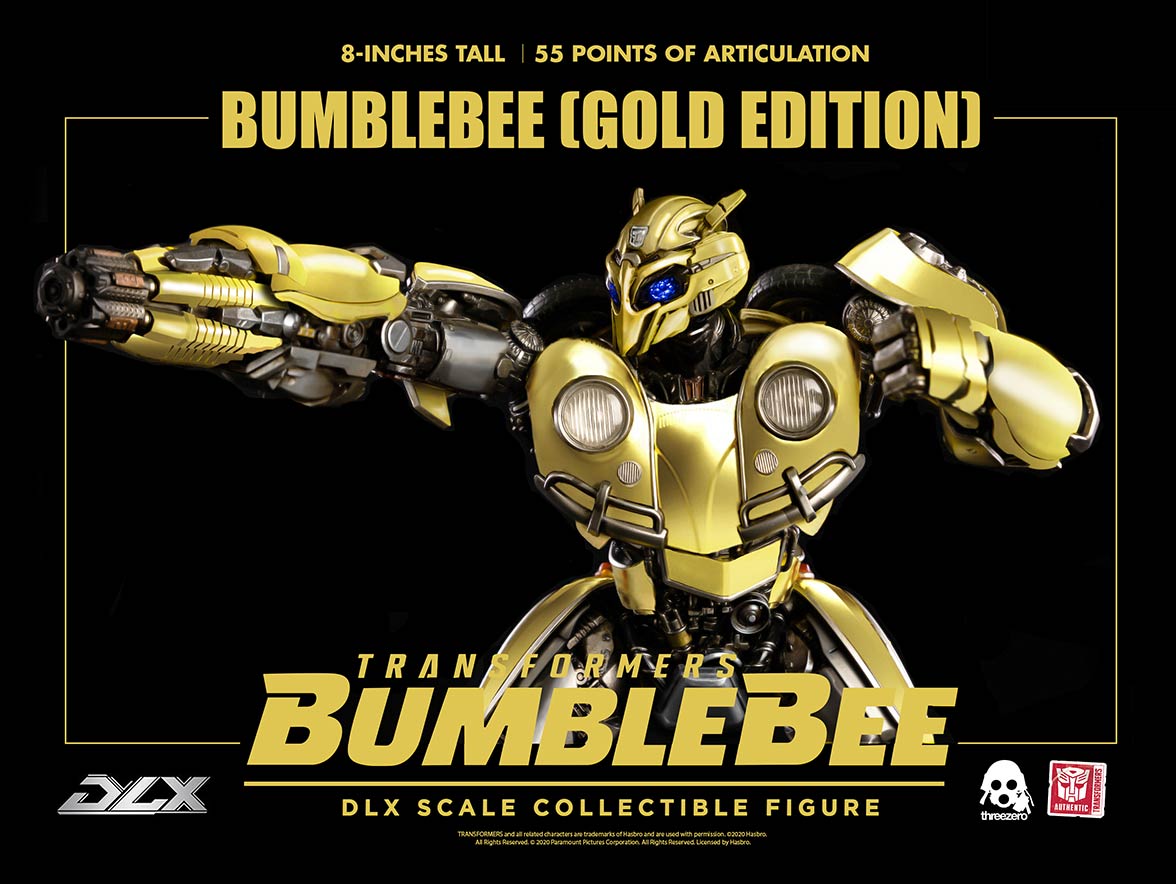 PRE-ORDER Transformers: Bumblebee - DLX Bumblebee: Gold Edition [2022-Q4 Release]