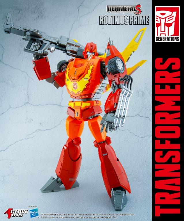 PRE-ORDER Ultimetal S - Transformers - Rodimus Prime / Hot Rod
