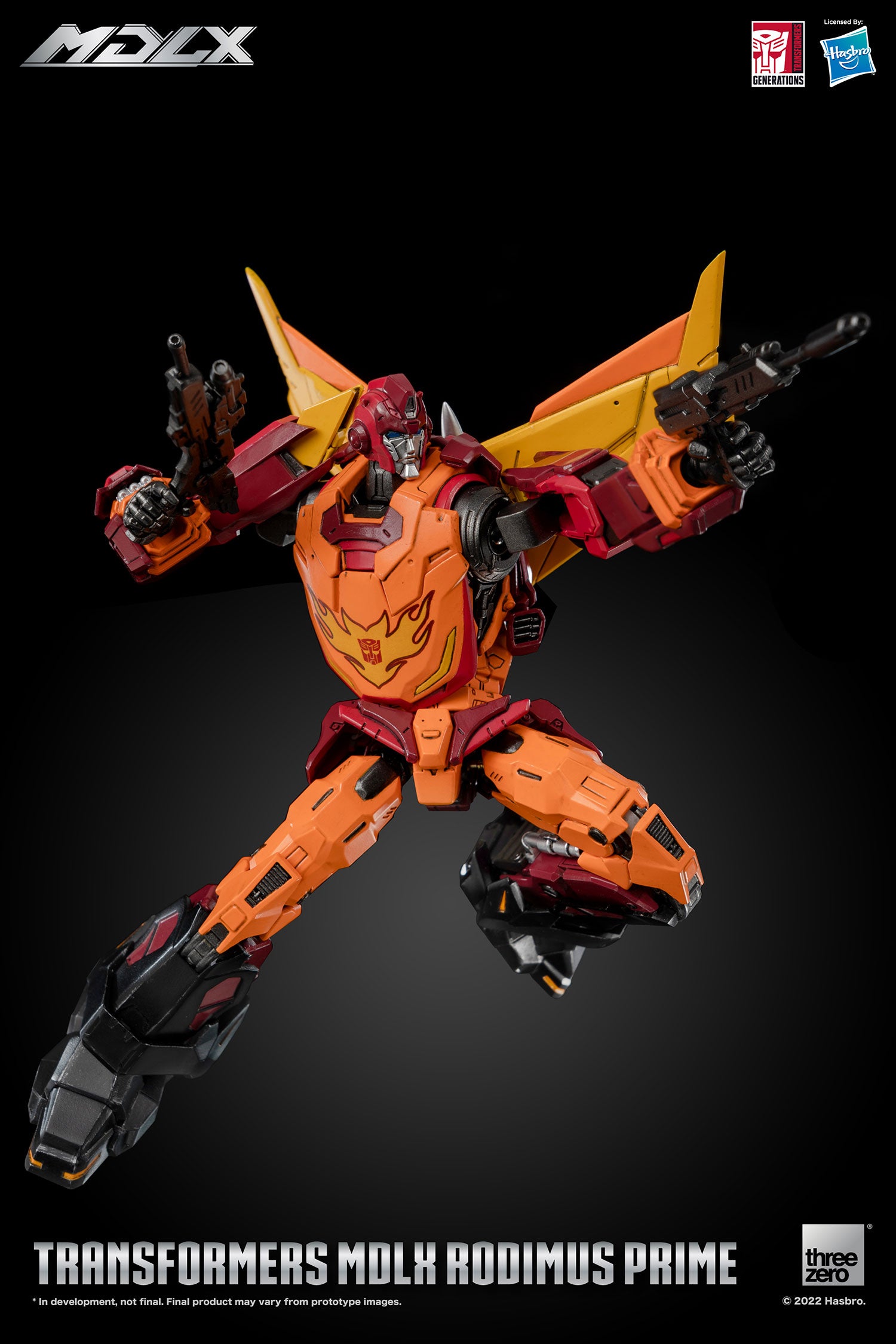 PRE-ORDER Transformers - MDLX Rodimus Prime