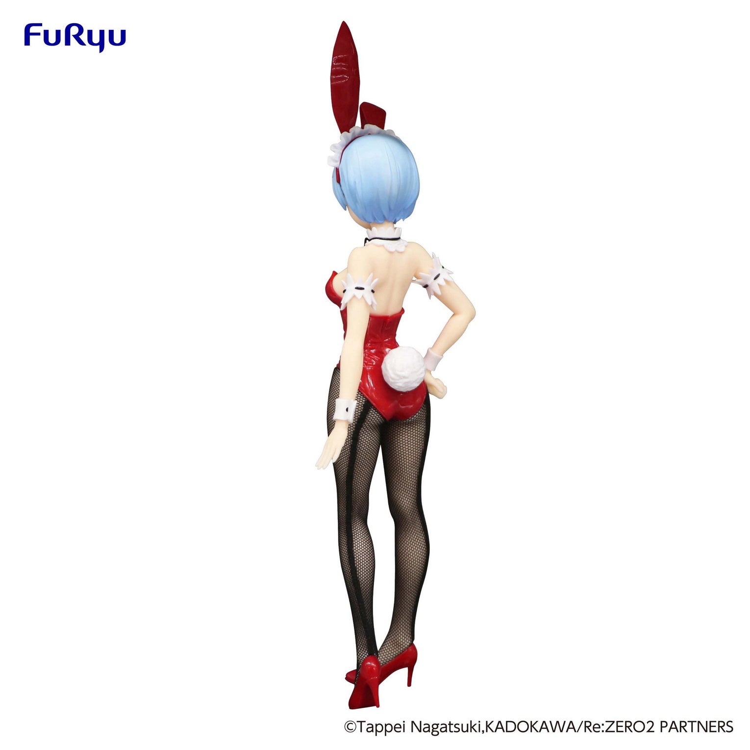IN-STOCK FuRyu - Re:ZERO -Starting Life in Another World- BiCute Bunnies Figure - Rem: Red Color Ver.