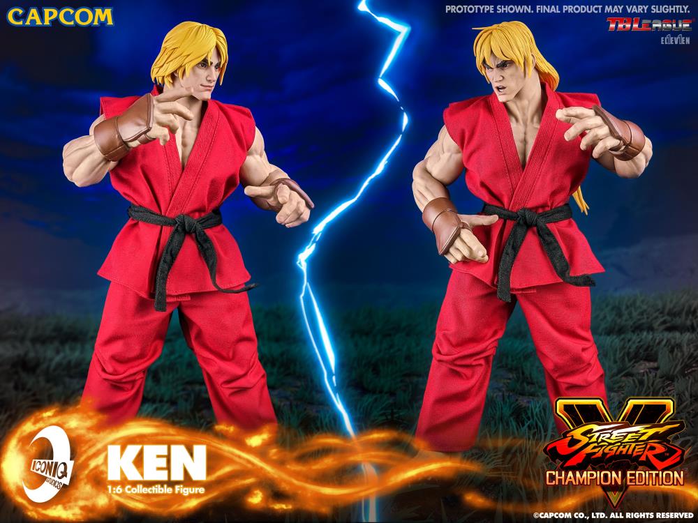 PRE-ORDER Street Fighter V - Ken Masters 1/6