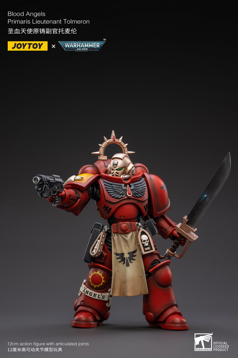 PRE-ORDER Warhammer 40k - Blood Angels - Primaris Lieutenant Tolmeron 1/18 [May 2023 Release]