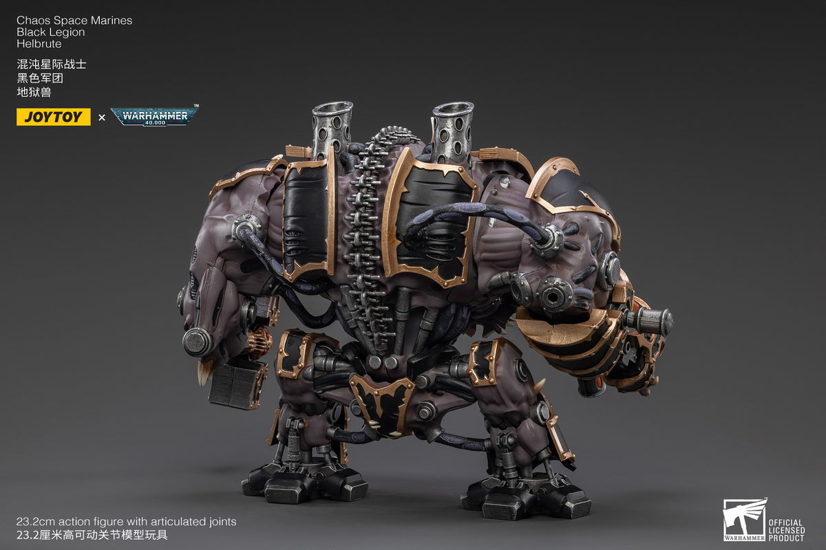 PRE-ORDER Warhammer 40k - Black Legion - Helbrute 1/18 [May 2023 Release]