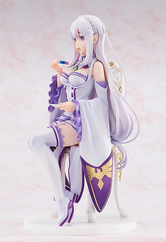 IN-STOCK Kadokawa - KDColle - Re:ZERO -Starting Life in Another World- - Emilia: Tea Party Ver. 1/7