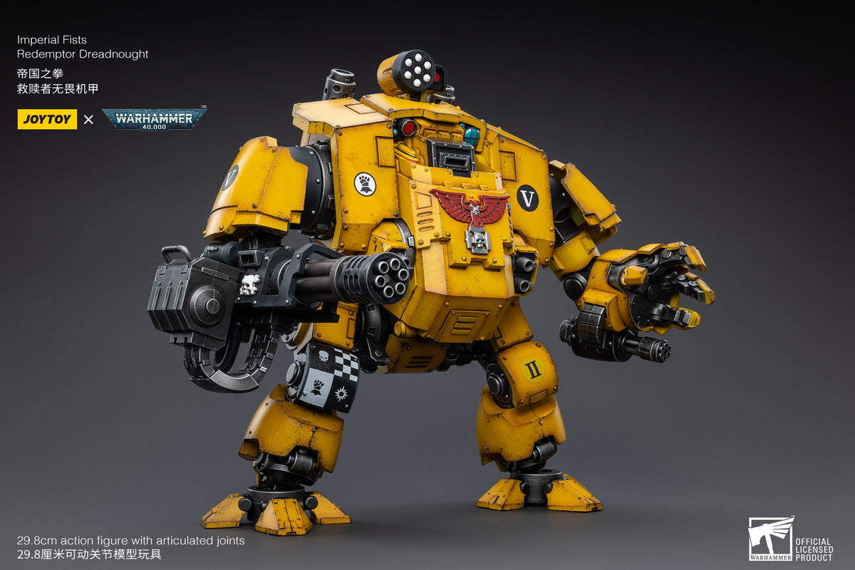 PRE-ORDER Warhammer 40k - Imperial Fists - Redemptor Dreadnought 1/18