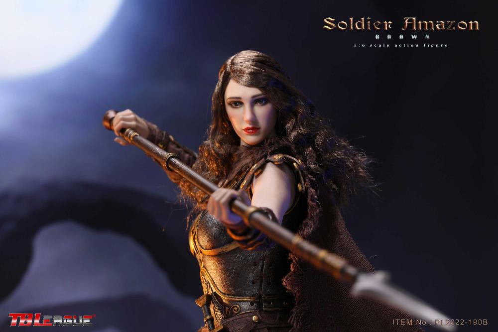 PRE-ORDER Soldier Amazon: Brown 1/6