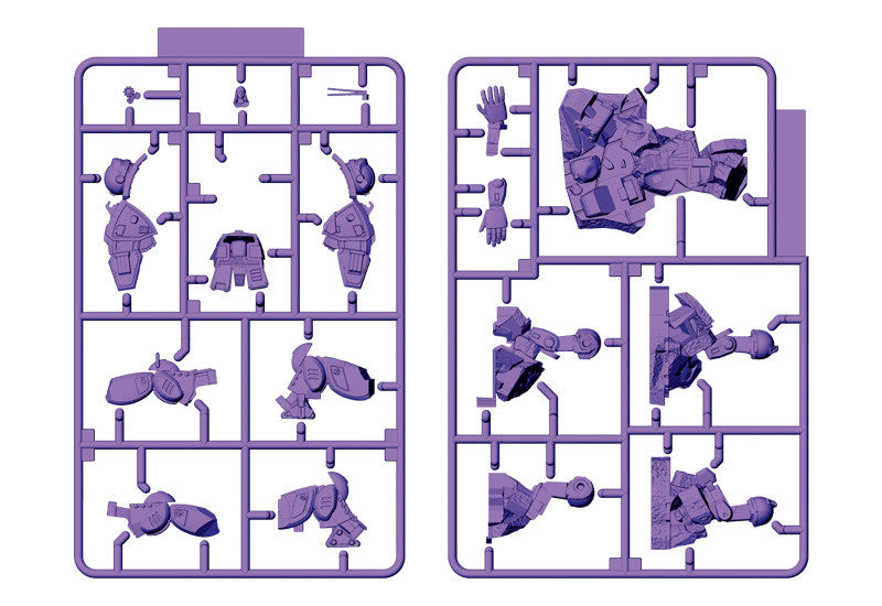 PRE-ORDER PLAMAX MF-60 minimum factory - Armored Trooper Votoms - Scopedog: Honoo no Sadame/Itsumo Anata Ga