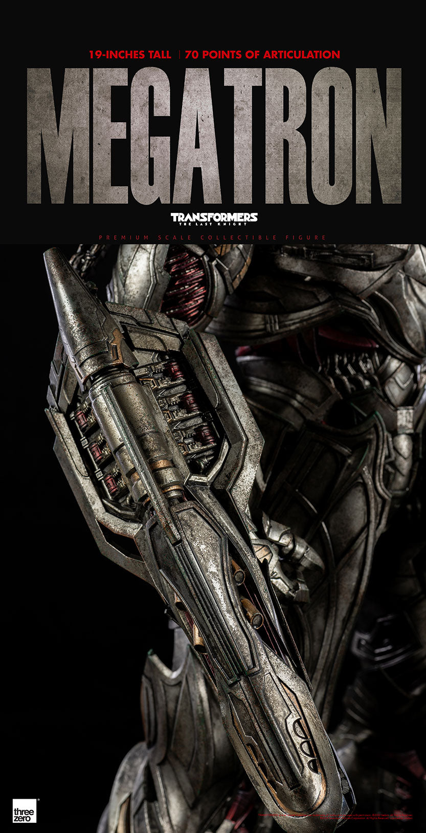 PRE-ORDER Transformers: The Last Knight - Megatron [4th Quarter 2022 Release]