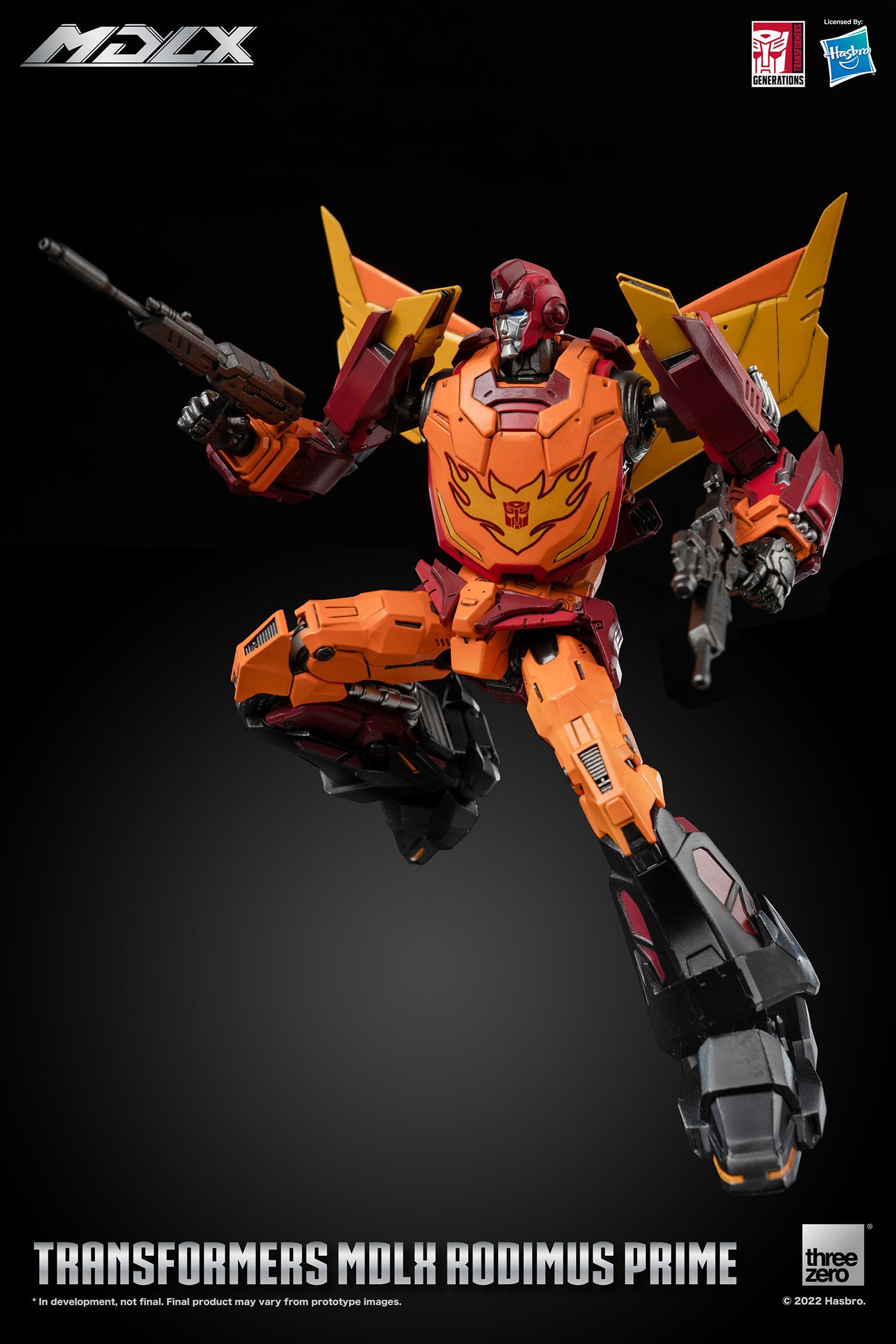 PRE-ORDER Transformers - MDLX Rodimus Prime
