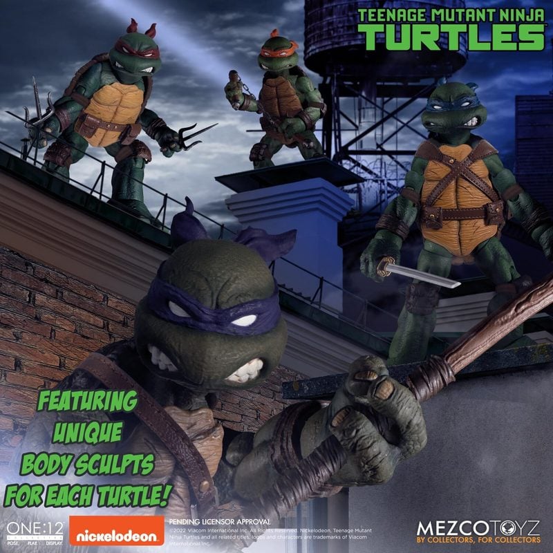 PRE-ORDER One: 12 Collective - Teenage Mutant Ninja Turtles Deluxe Boxed Set