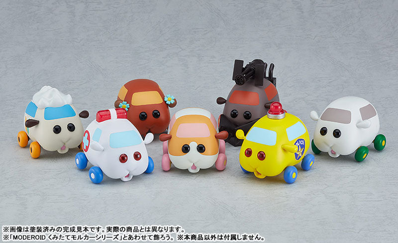 PRE-ORDER MODEROID - Pui Pui Molcar - Molcar Ambulance Molcar