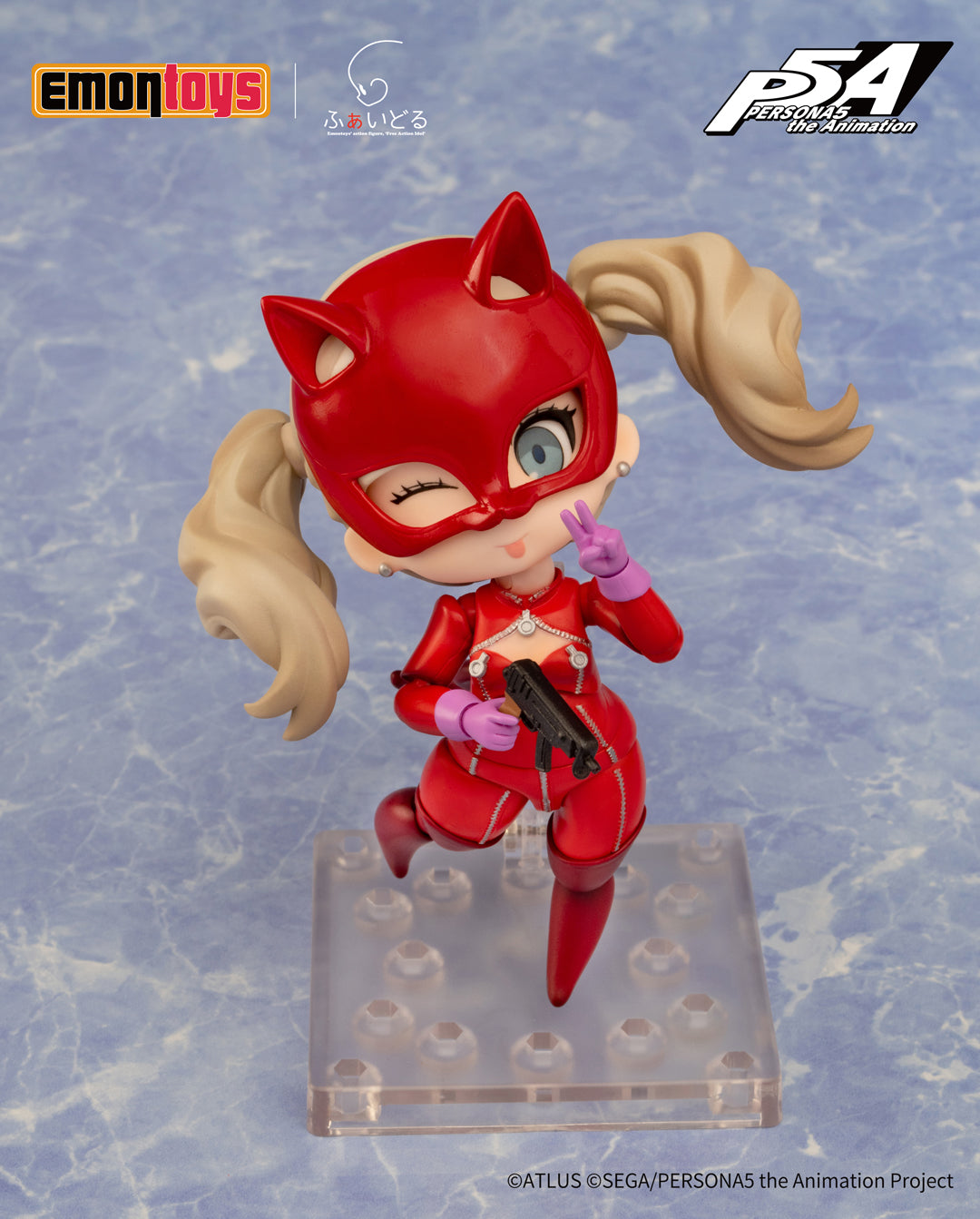 PRE-ORDER Deformed Action Figure Free Action Idol Vol. 3 - Persona 5 the Animation - Ann Takamaki: Phantom Thief Ver.