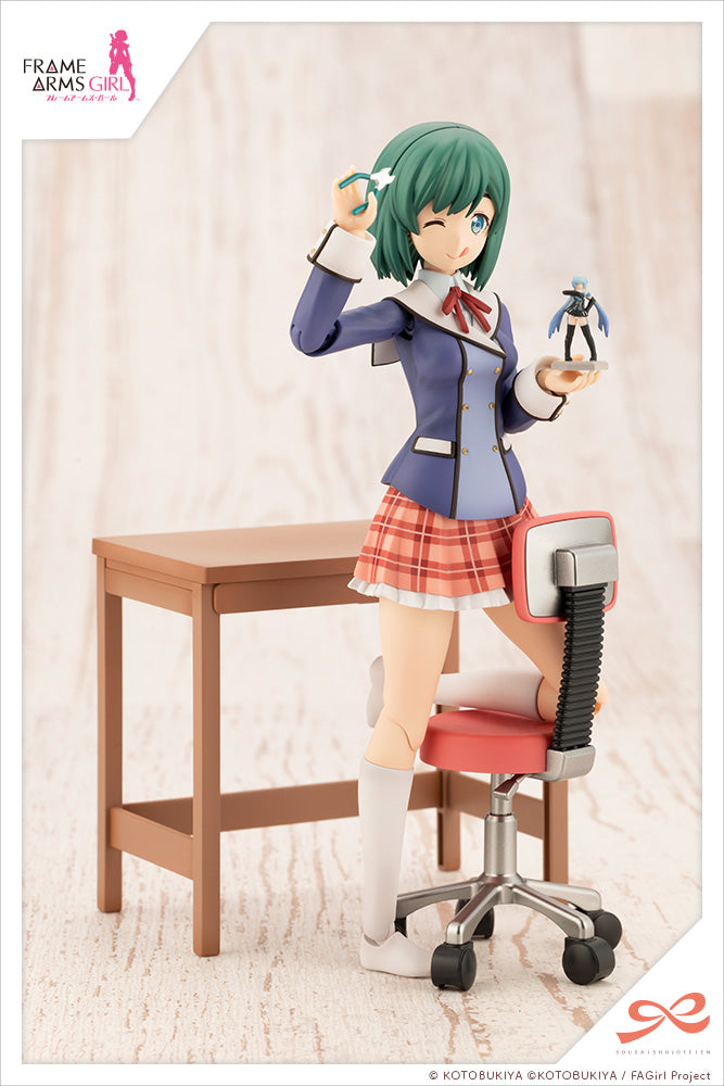 PRE-ORDER Sousai Shoujo Teien - Frame Arms Girl - Bukiko Kotobuki 【WAKABA GIRLS’ HIGH SCHOOL WINTER CLOTHES】 Modeler's Edition