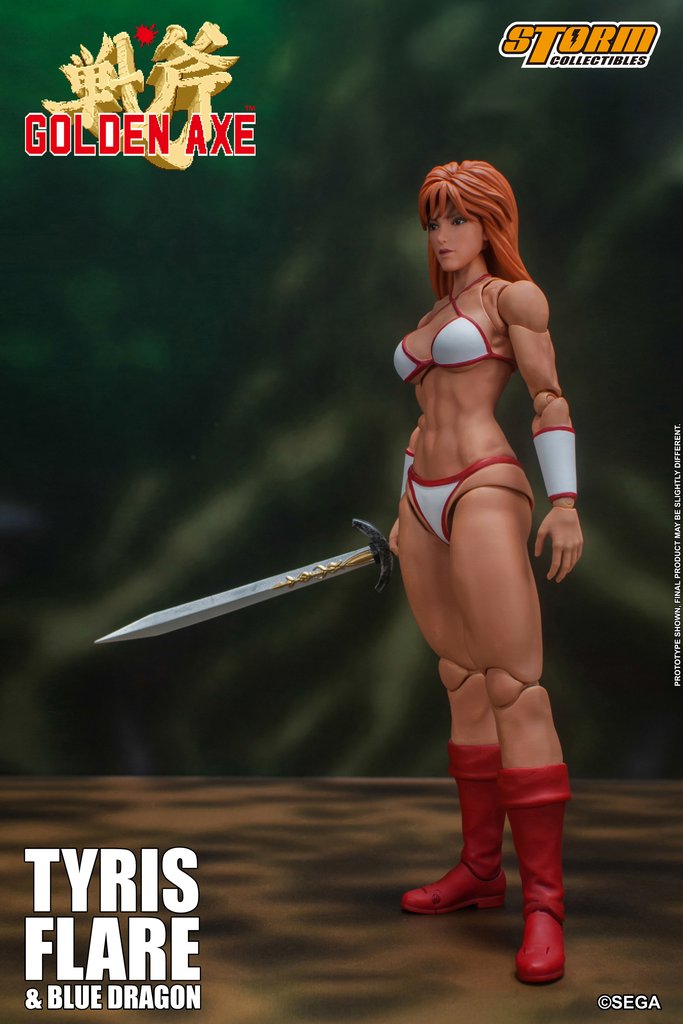PRE-ORDER Golden Axe - Tyris Flare and Blue Dragon