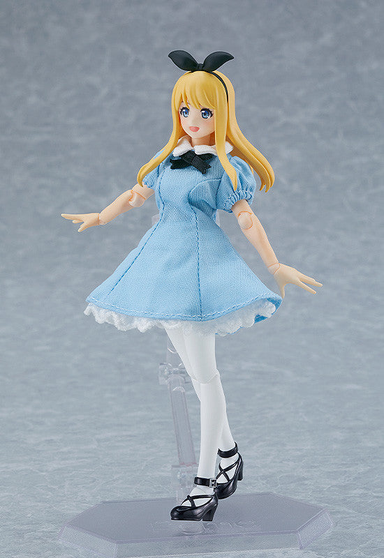 IN-STOCK Max Factory - figma 598 - figma Styles - Female Body (Alice) with Dress + Apron Outfit