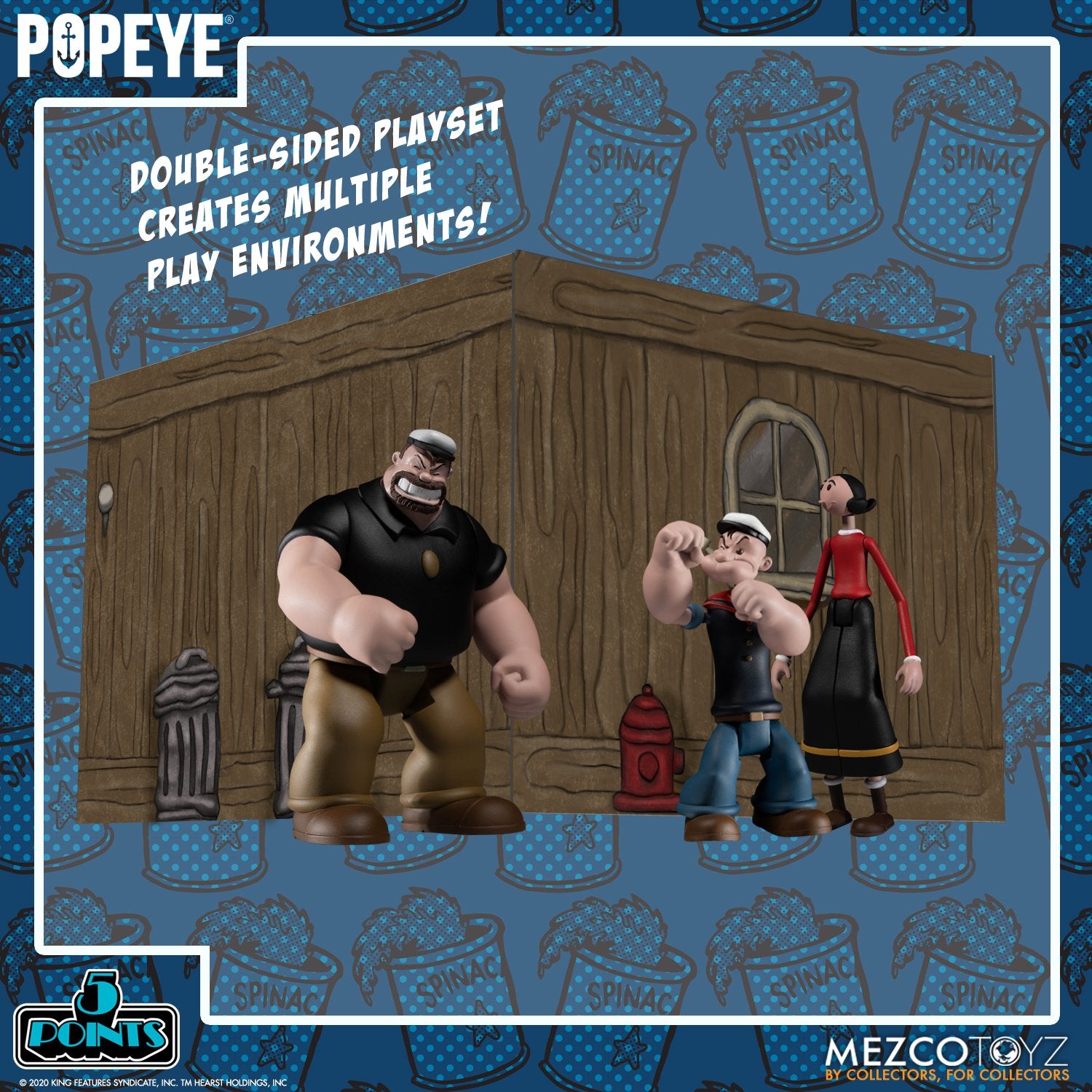 PRE-ORDER 5 Points - Popeye Boxed Set