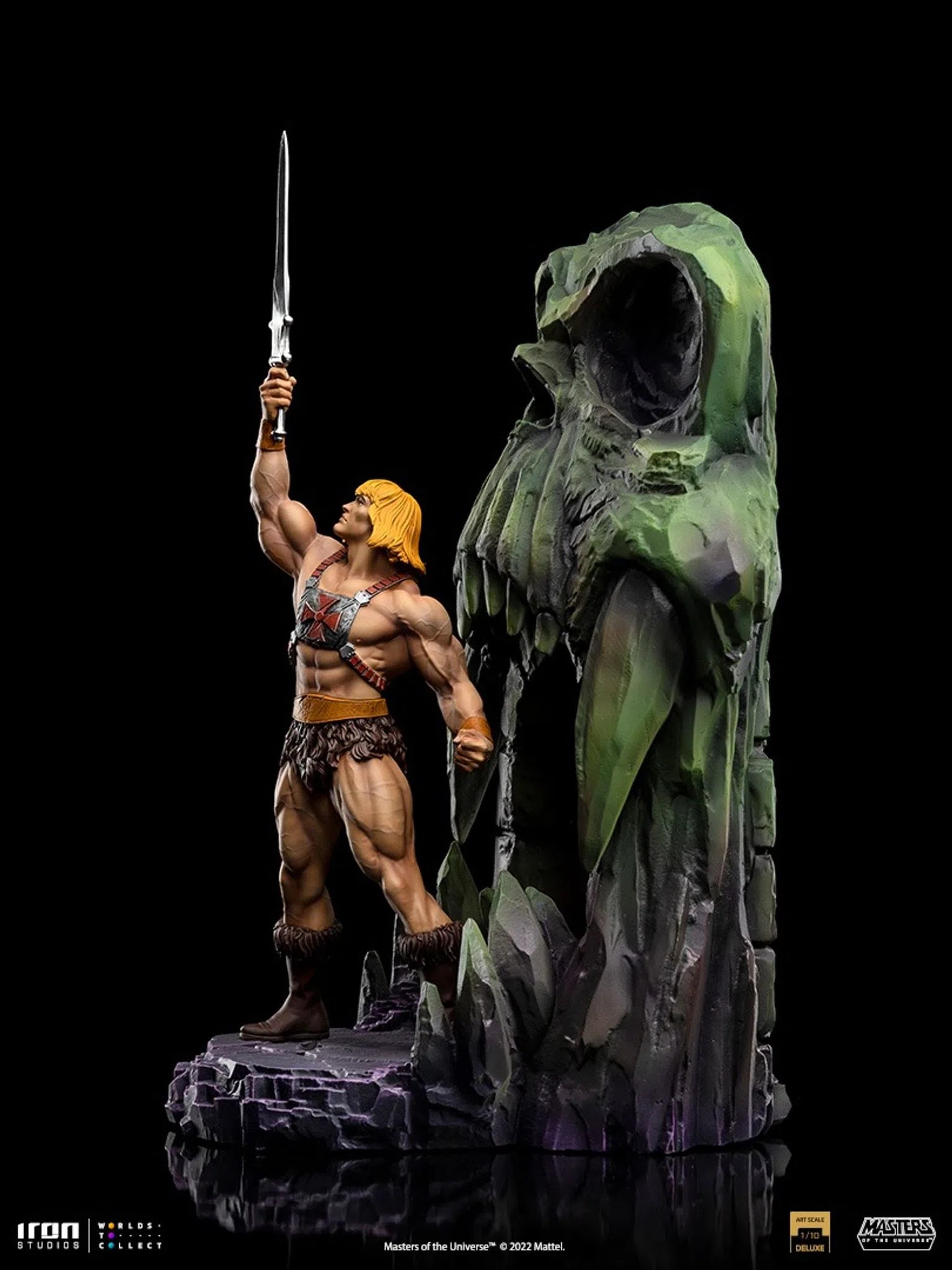 PRE-ORDER Masters of the Universe - He-Man Deluxe Art Scale 1/10