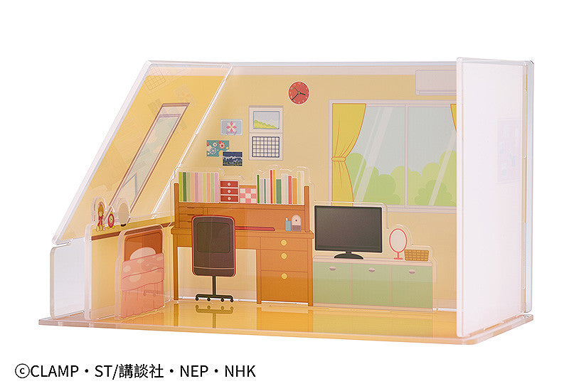 PRE-ORDER Cardcaptor Sakura: Clear Card Acrylic Diorama Background: Sakura's Bedroom