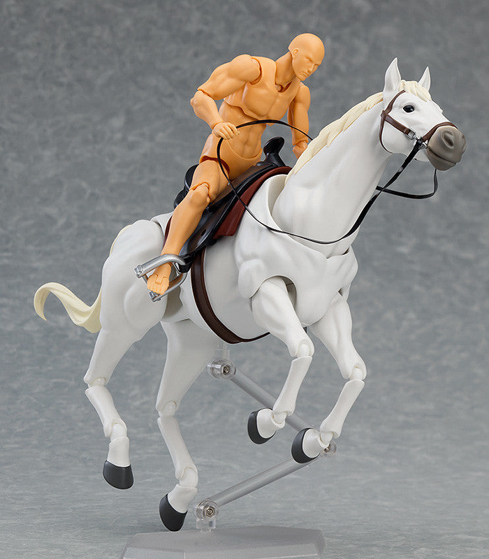 IN-STOCK Max Factory - figma 490b - Horse ver. 2 (White) [2nd Release]
